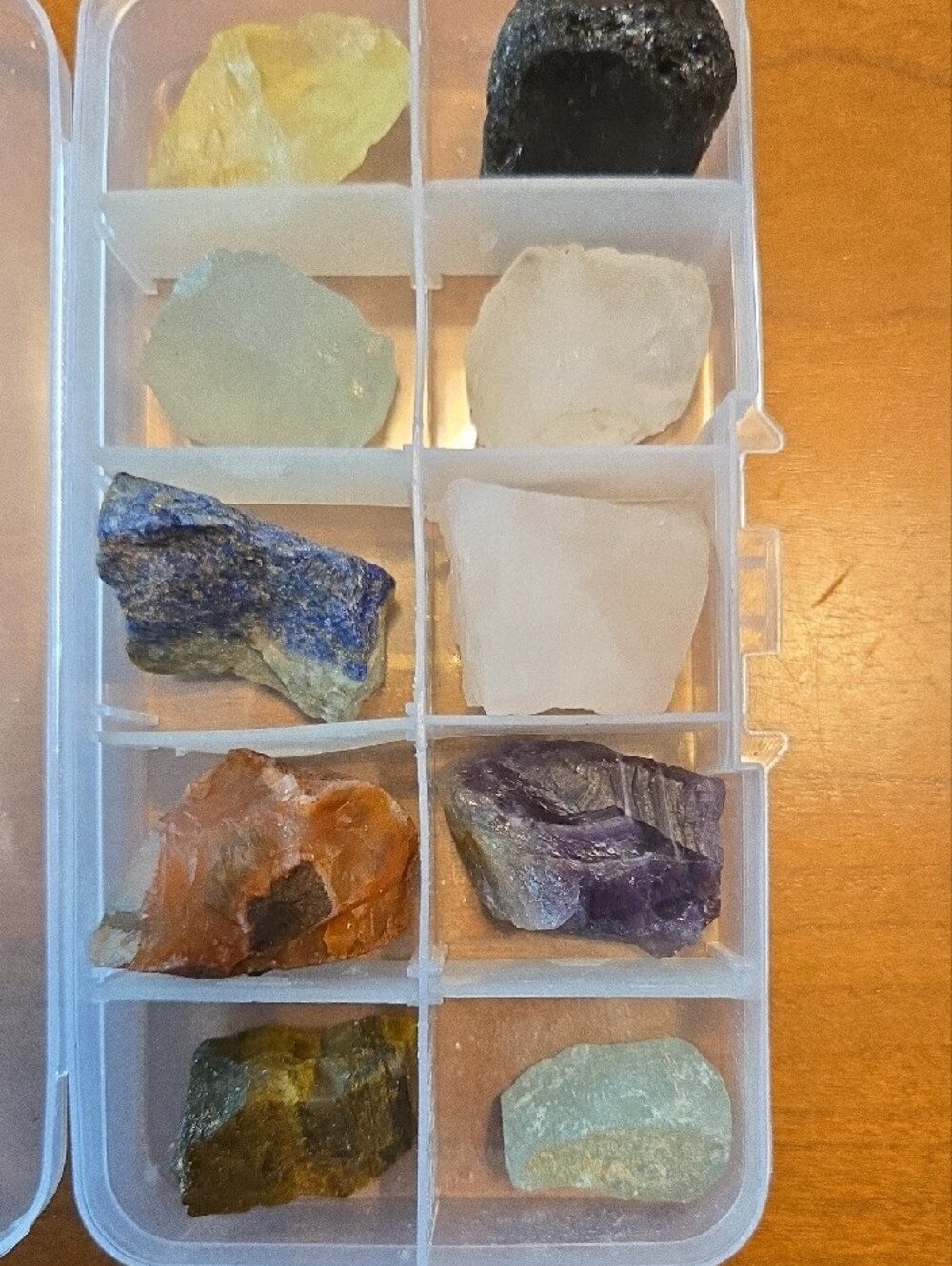 Natural Multi-Color Rough Crystal Accent Set - Picture 7 of 7